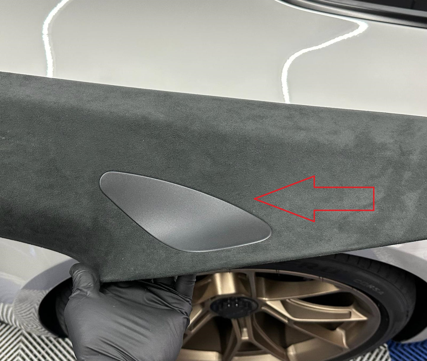 992 C Pillar Rear Seat Belt Blanks (Driver and Passenger Side)