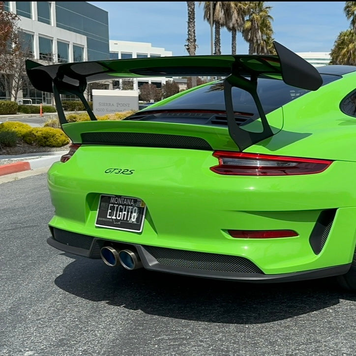 991 GT3RS Aero Attack (High Downforce Solution)