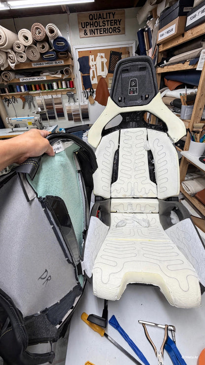 992 Bespoke Seat Inserts for Foldable Carbon Bucket