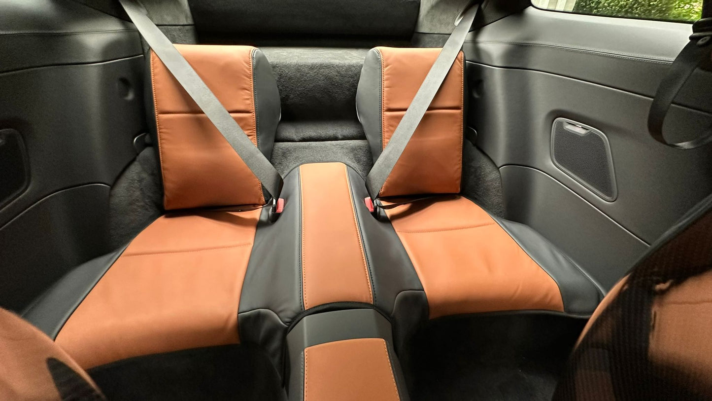 992 Dakar Rear Seat Belt Conversion