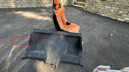 992 Porsche S/T Rear Seat Belt Conversion