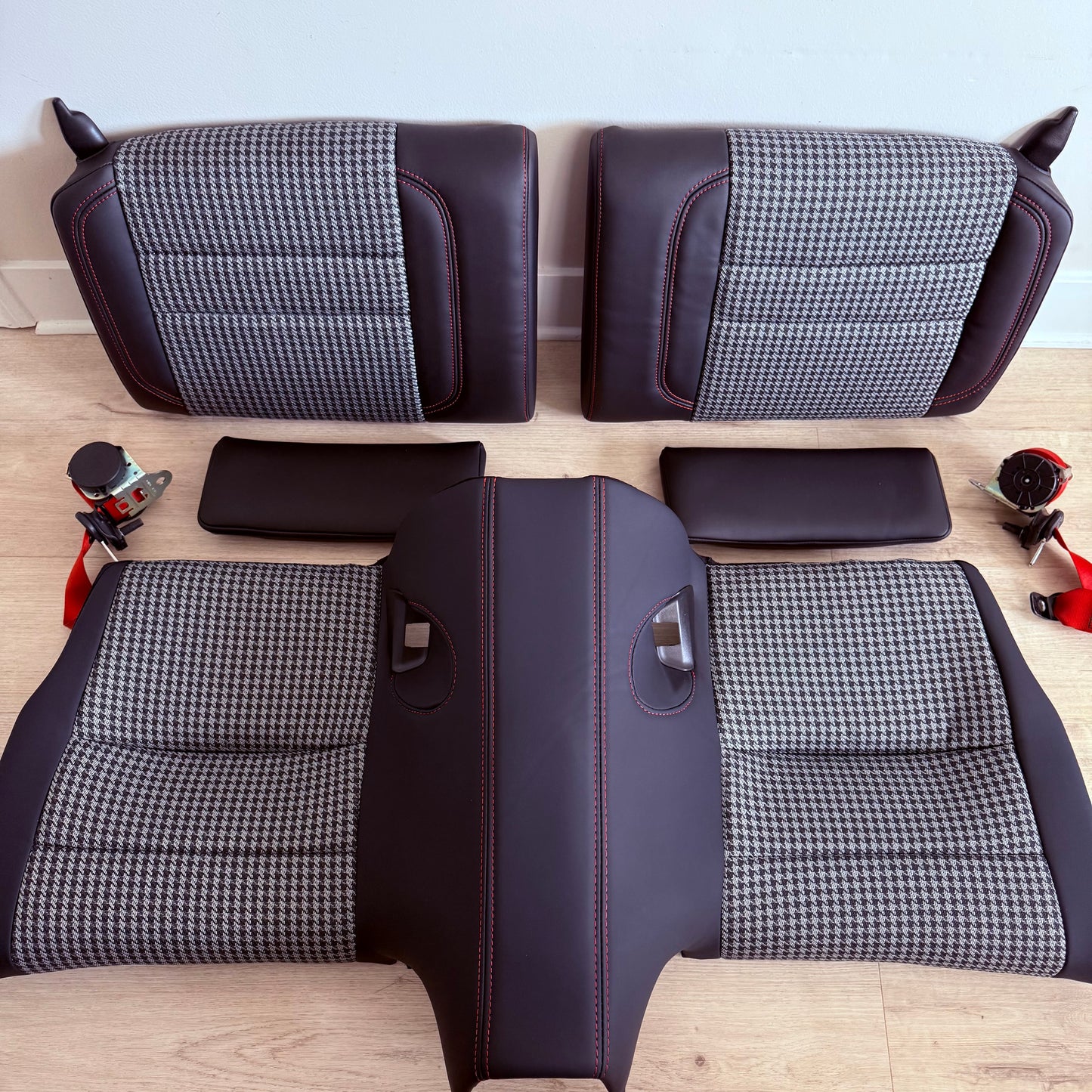 991 GT3 GT3RS Rear Seat Belt Conversion