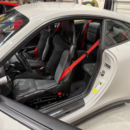 991 GT3 GT3RS Rear Seat Belt Conversion