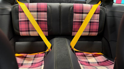 991 GT3 GT3RS Rear Seat Belt Conversion