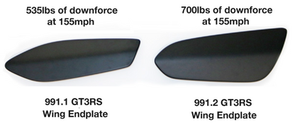 991.2 V2 GT3RS Wing Endplates (2 Pieces - Left + Right)